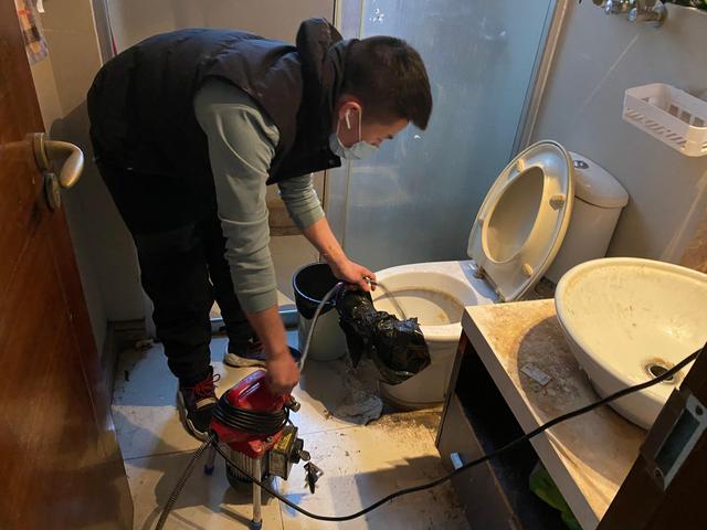 海头镇马桶疏通-疏通下水道