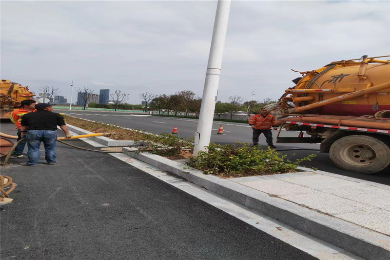 海头镇雨水管道清淤-污水管道清洗